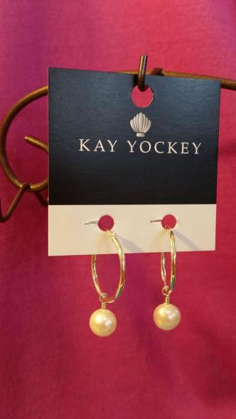 Small Hoop with round white drop pearls.jpg