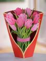 Fresh Cut pop up flowers pink tulips